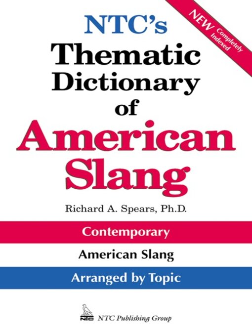 Cover image for NTC's Thematic Dictionary of American Slang